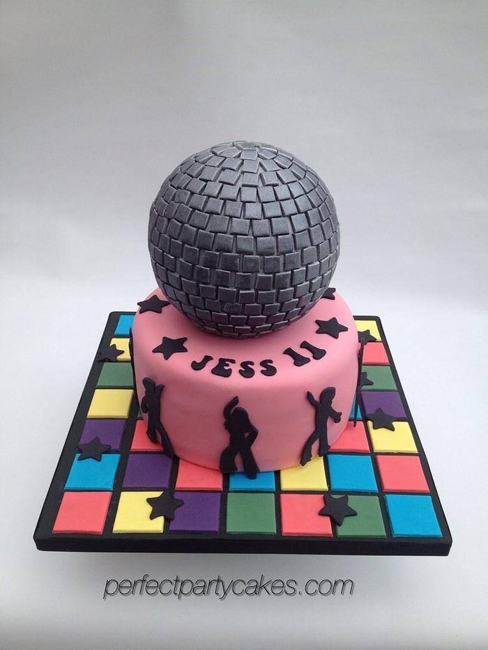 Disco fever cake 
