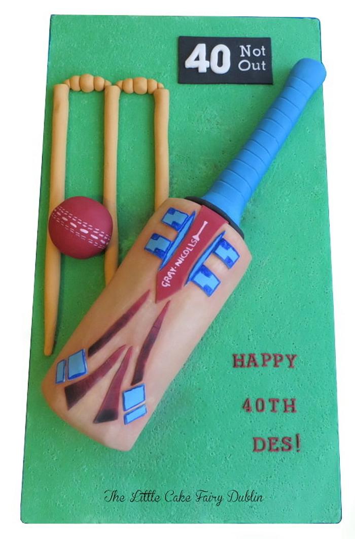 South African Cricket Bat 40th