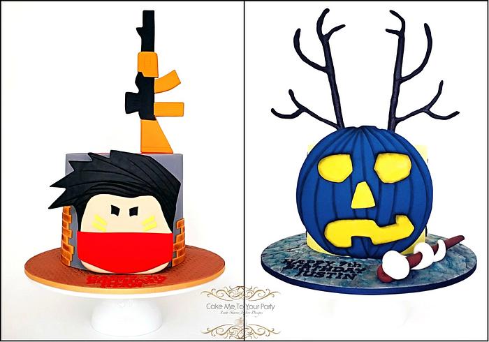 Roblox Cakes for Twin Boys!