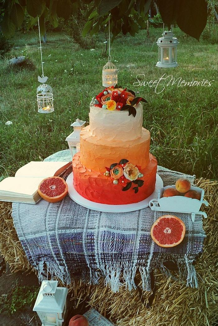  Wedding Cake "Summer fresh"