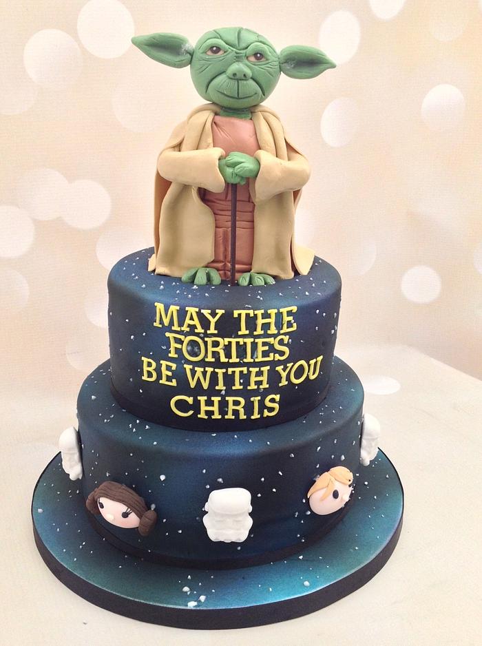 Star Wars 40th Birthday cake