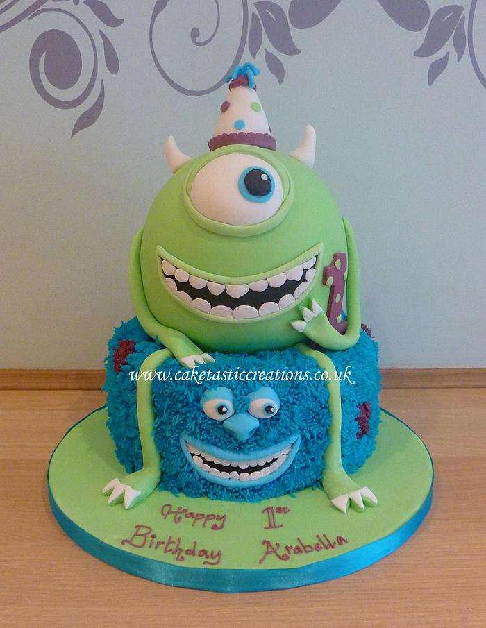 Monsters University 1st Birthday Cake