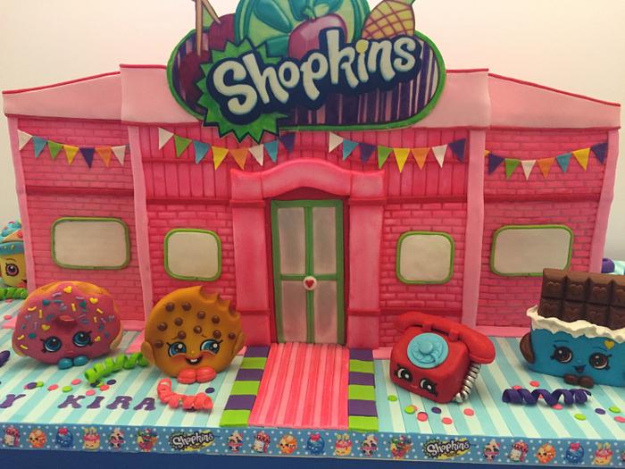 Shopkins cake