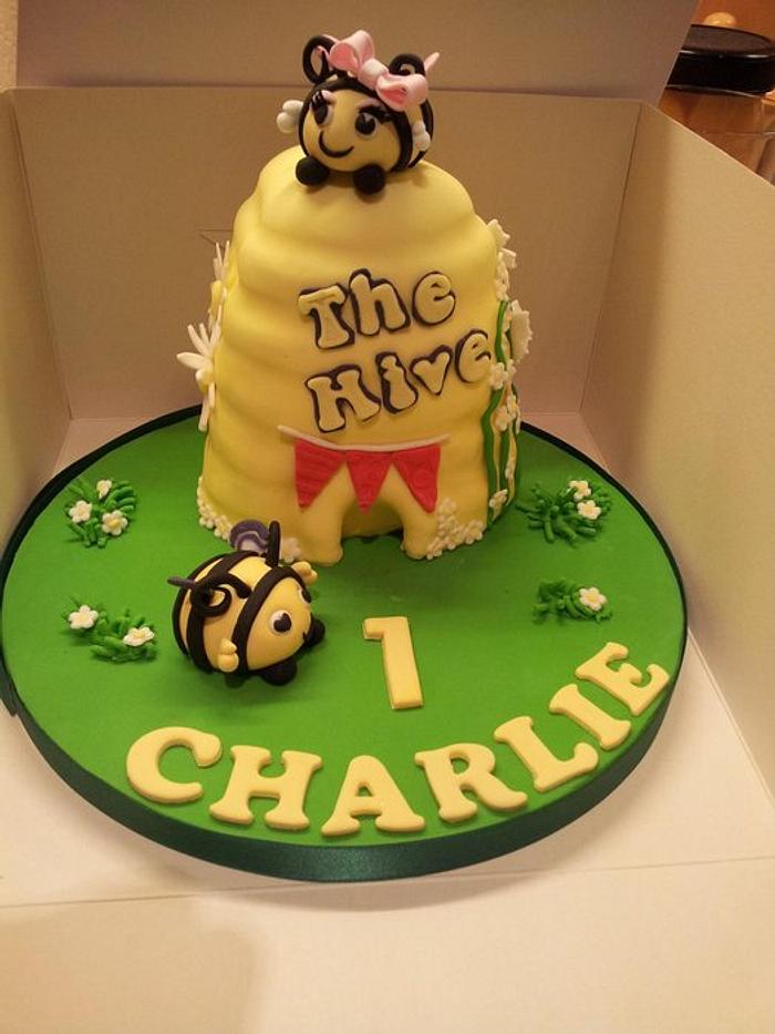 The Hive 1st Birthday Cake
