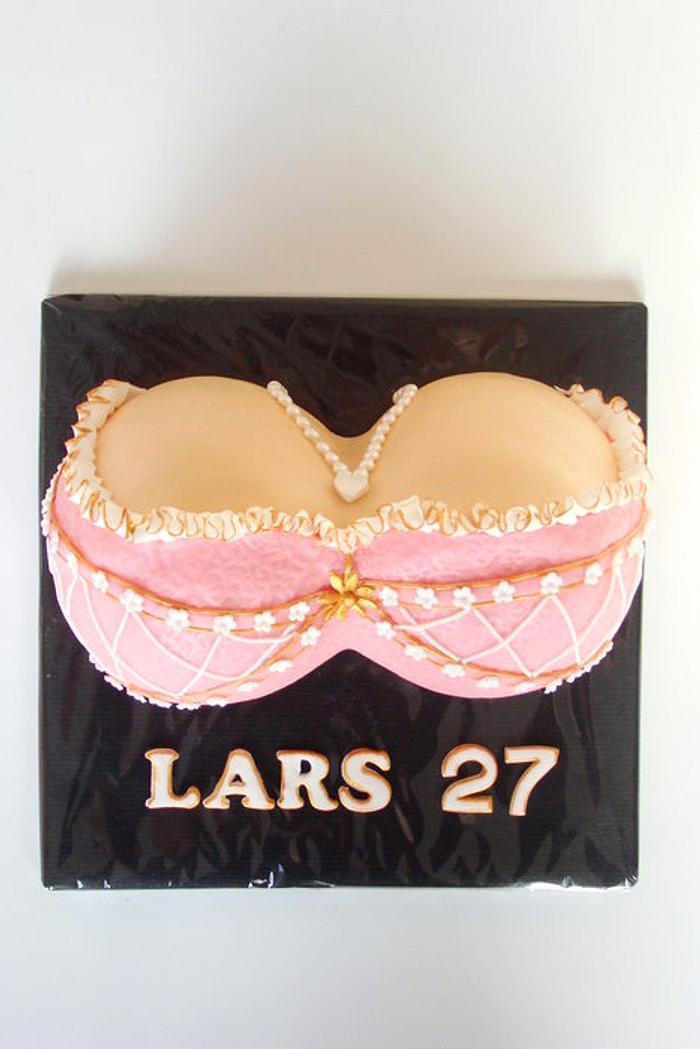 Personalised Novelty Sexy Lady Bra Boobs Edible Icing Birthday Joke Cake  Topper | eBay