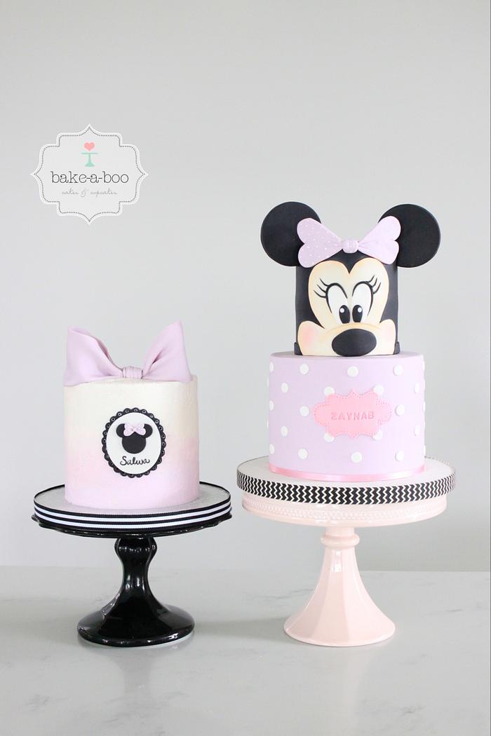Minnie Mouse cakes 