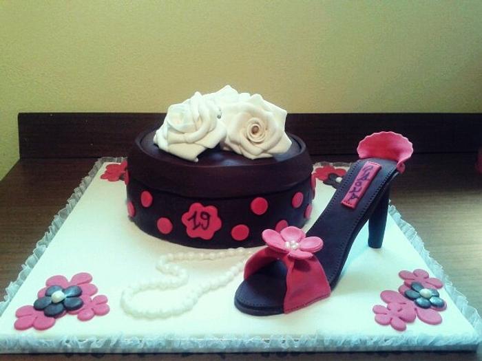 Fashion Birthday Cake