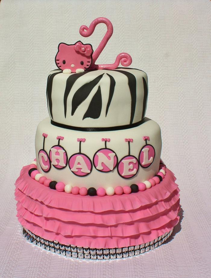 Hello Kitty Pink/Zebra