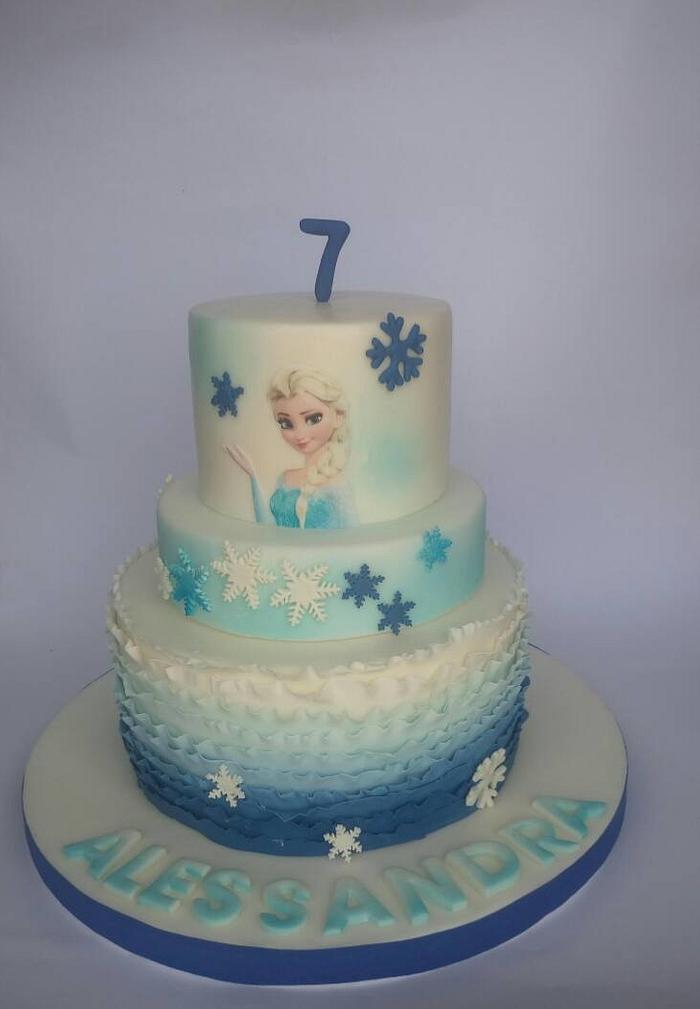 frozen cake