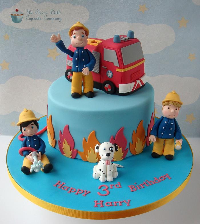 Fireman Sam & Friends Cake