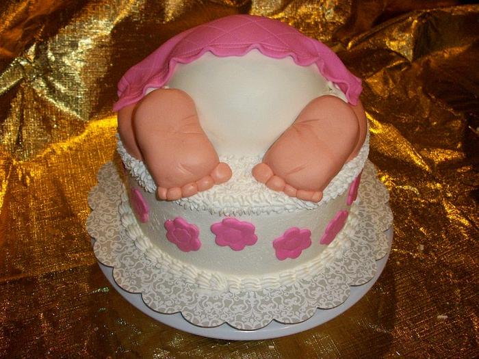 Baby Butt Cake