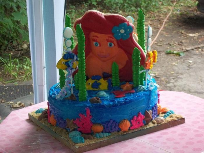 Aerial/Little Mermaid cake
