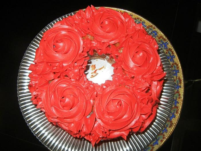Rose "Trial" Cake