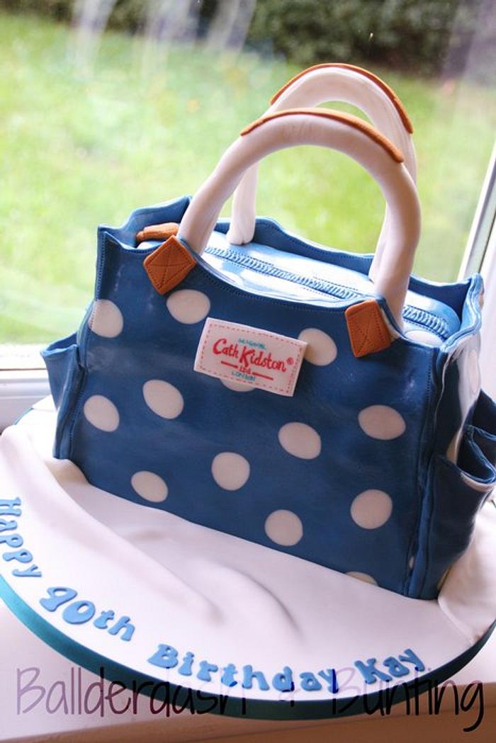 Cath Kidston bag cake