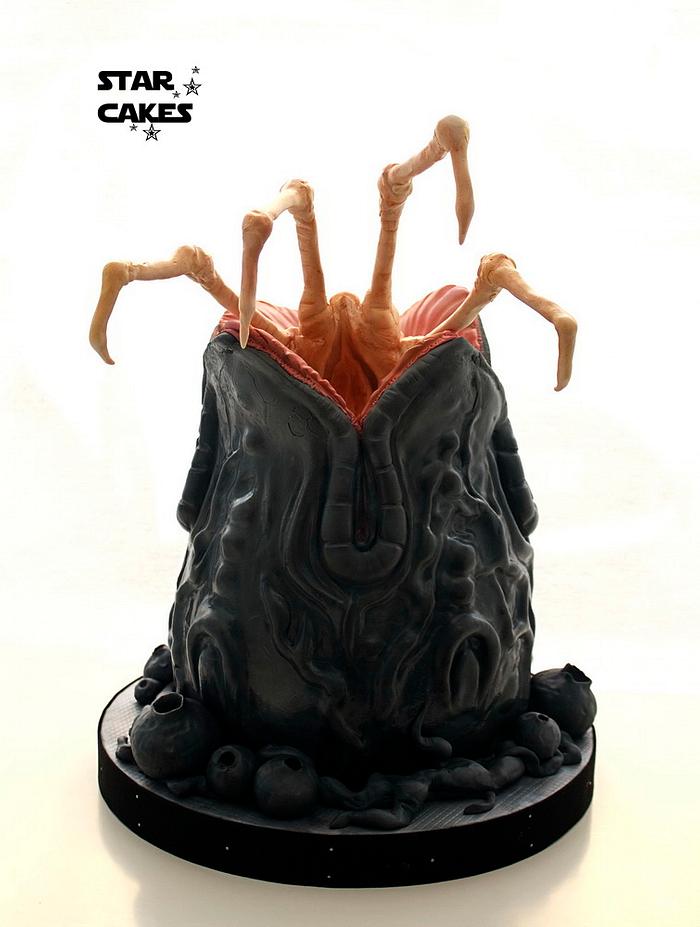 Alien Egg Cake