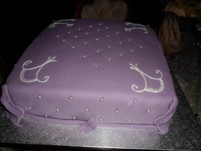 quilted cake