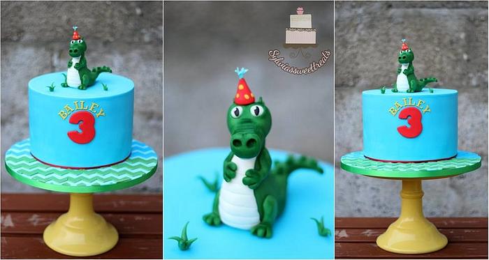 crocodile cake :)