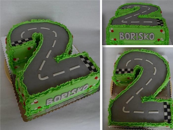 Birthday Cake - Road