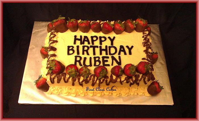Ruben's bday cake