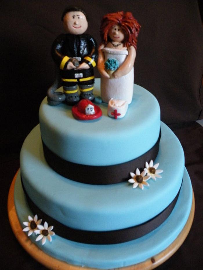 Lynn & Tim's Wedding Cake