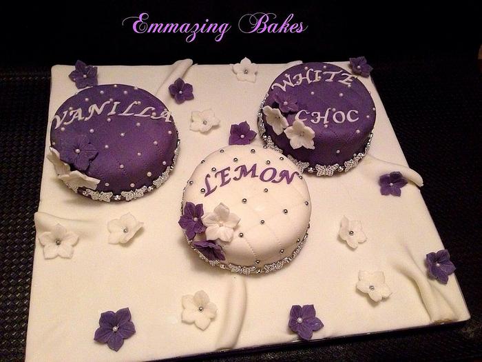 Wedding Consultation Mini cakes