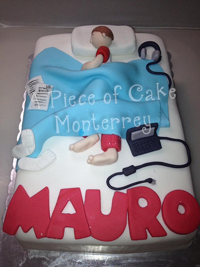Happy Birthday Mauro Cake