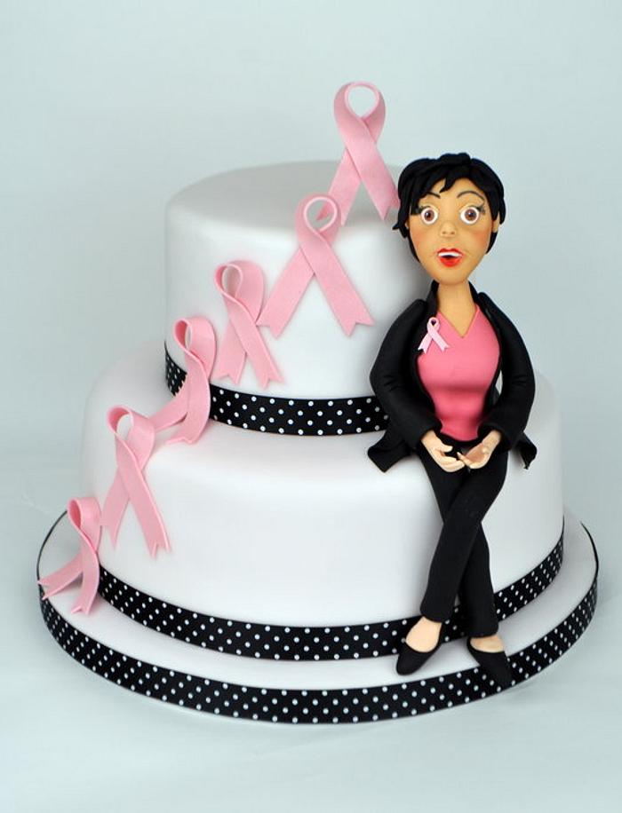 Breast Cancer cake
