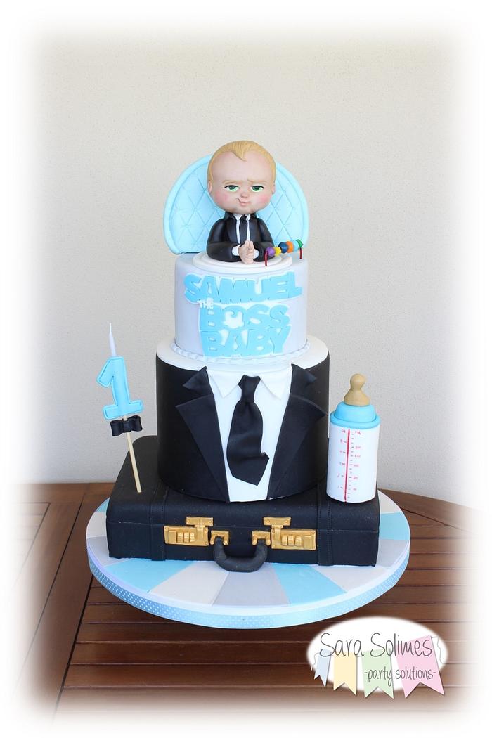 The Boss Baby cake