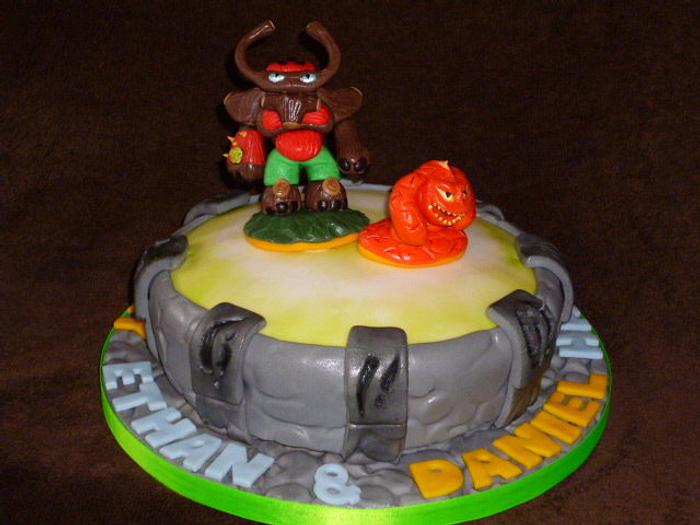Skylanders Giants Birthday Cake