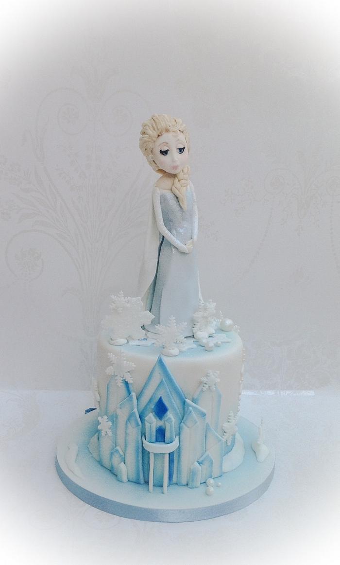 Elsa and Ice castle