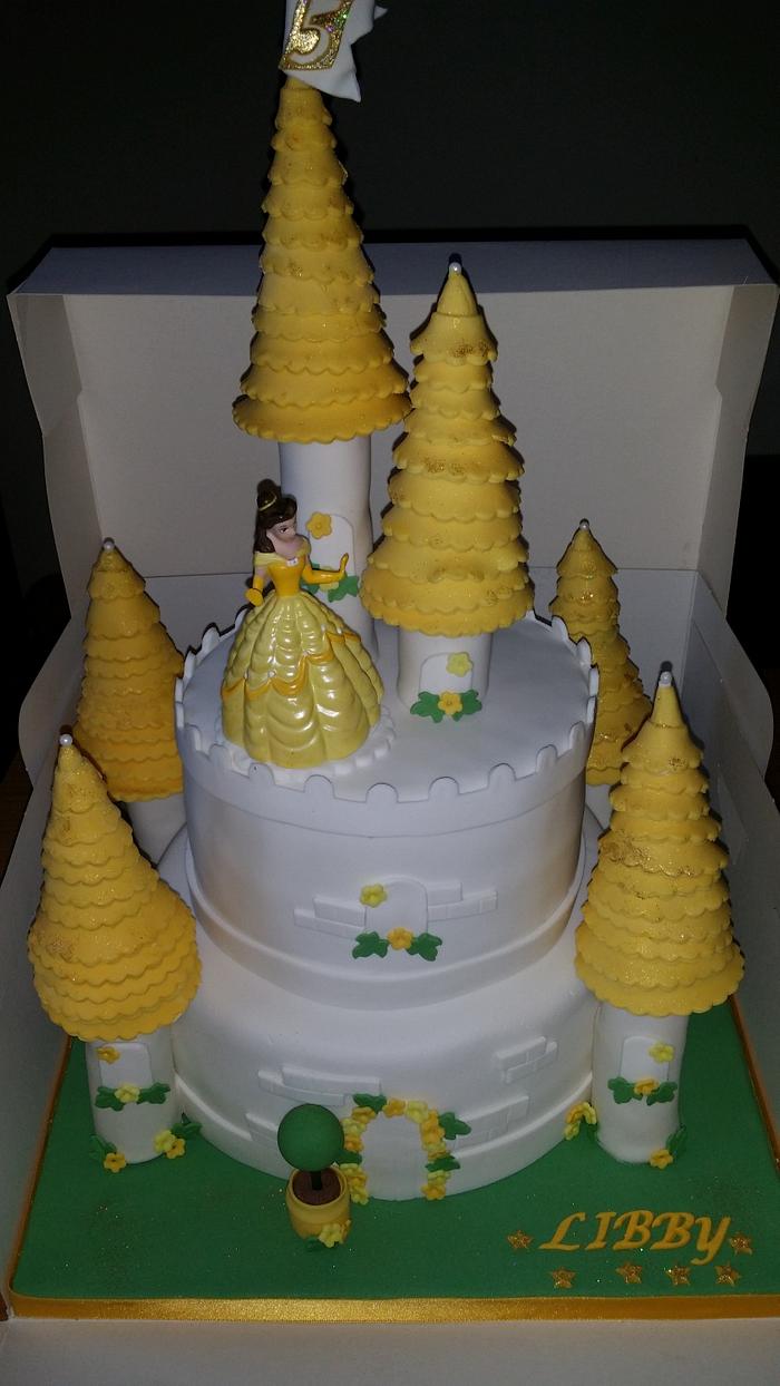 Princess Belle Cake
