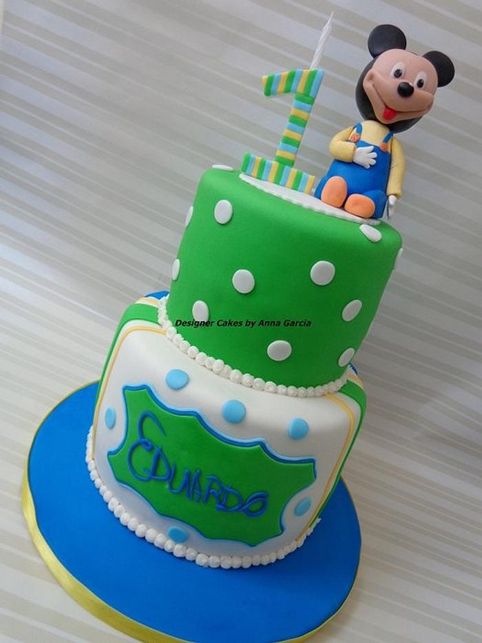 Baby Mickey Cake