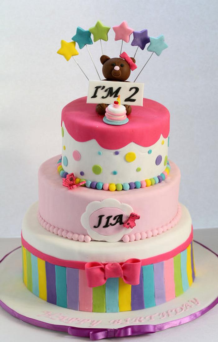 Jia's Birthday cake