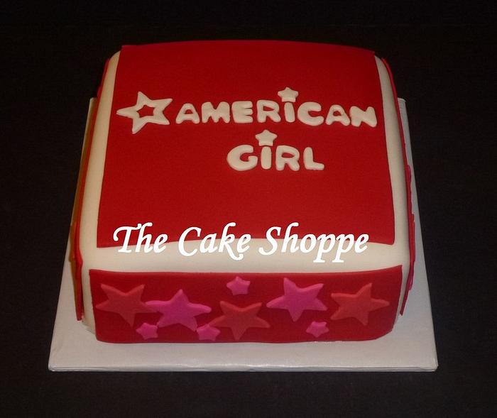 American Girl Cake Decorated Cake By The Cake Shoppe Cakesdecor