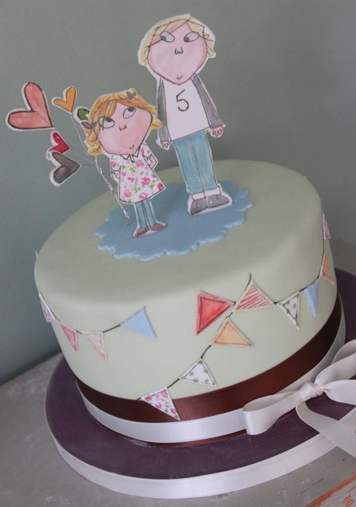 Charlie & Lola cake