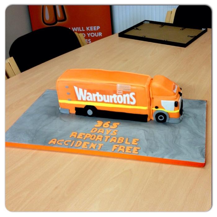 Warburtons Lorry cake