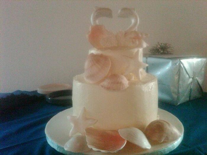 Laura's wedding cake