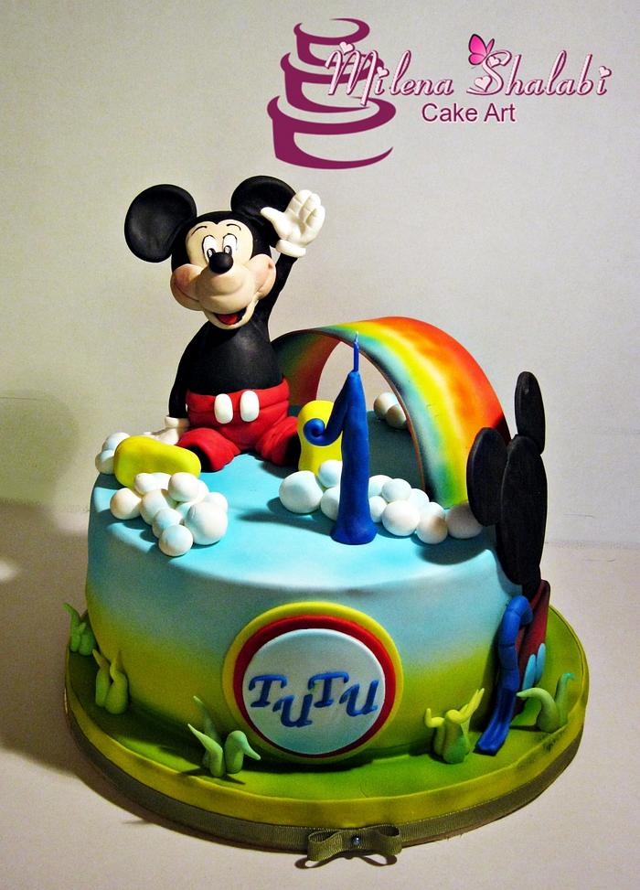 Buy Mickey Mouse Cake Online | Send Mickey Mouse Cakes - MyFlowerTree