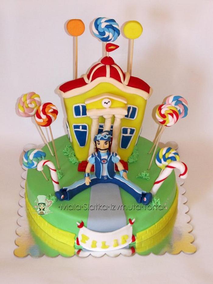 Sportacus, Lazy town cake