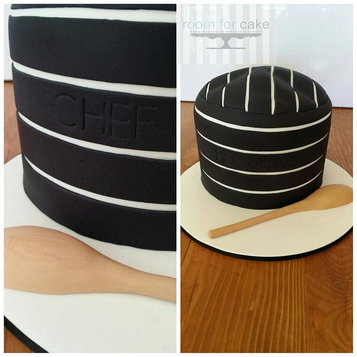 Chef's hat cake