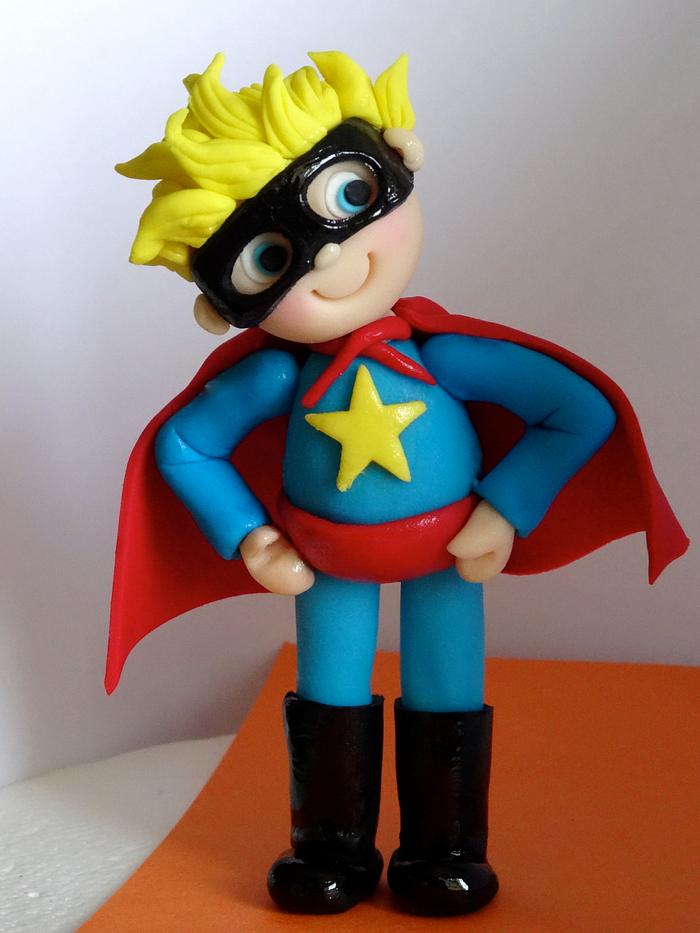 Little Super Hero - Decorated Cake by Magical Cakes - CakesDecor