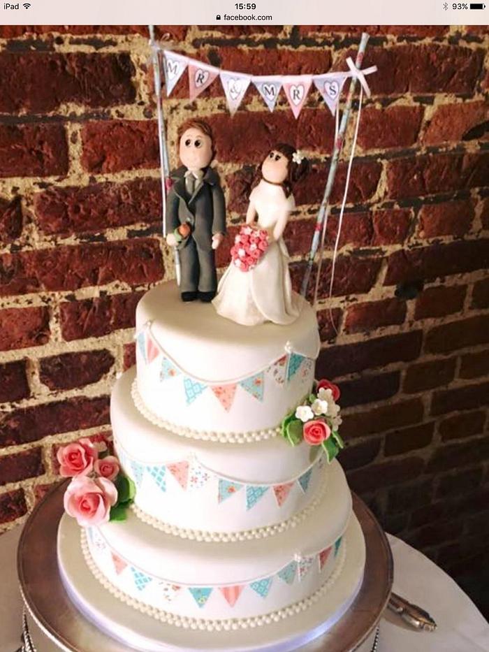Bride and gg cake
