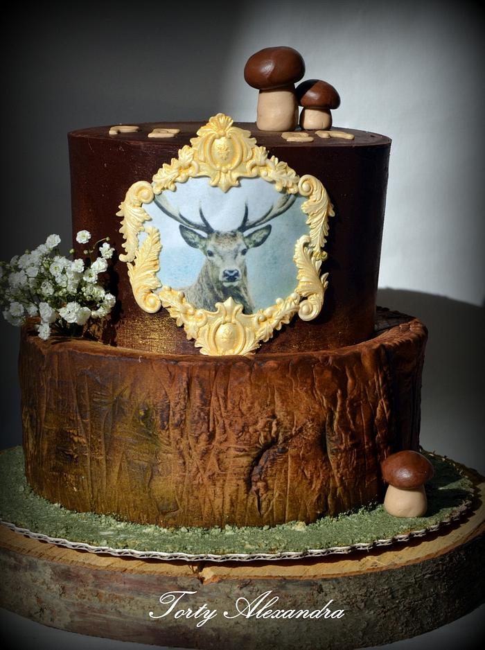 For the hunter cake