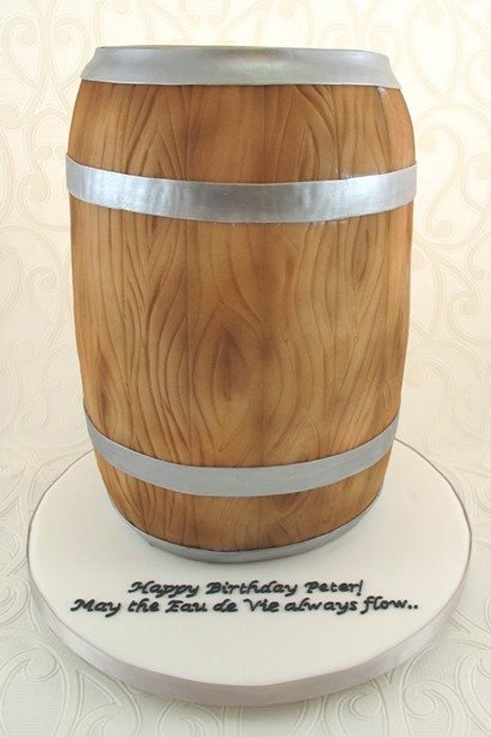 Barrel cake
