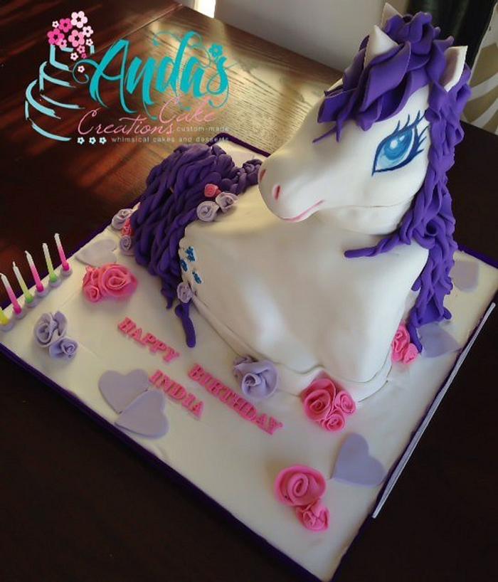 My Little Pony "Rarity" Cake