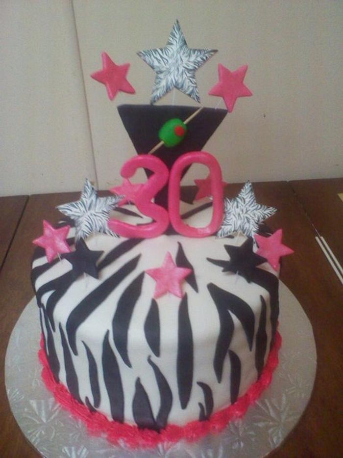 30th B-Day cake 