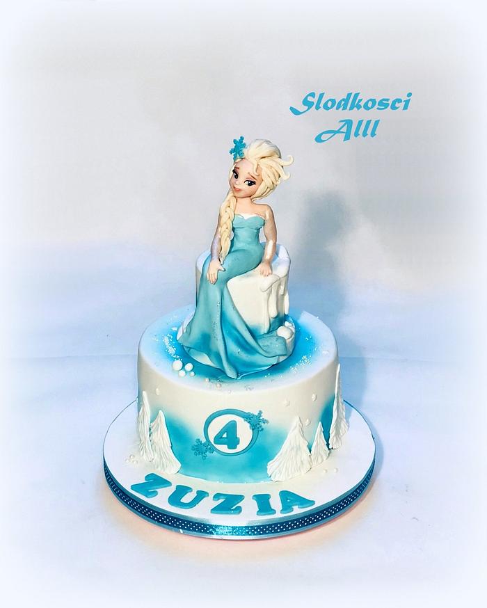 Frozen-Elsa- Cake