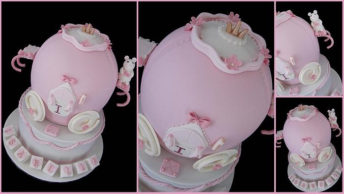 Cinderella Princess Carriage cake