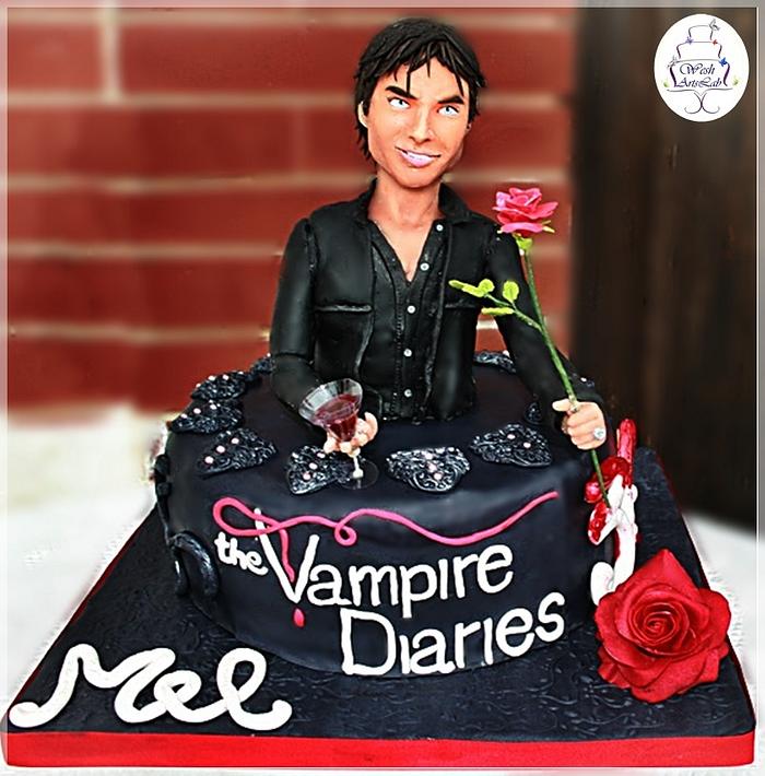 The Vampire Diaries Cake - Damon 