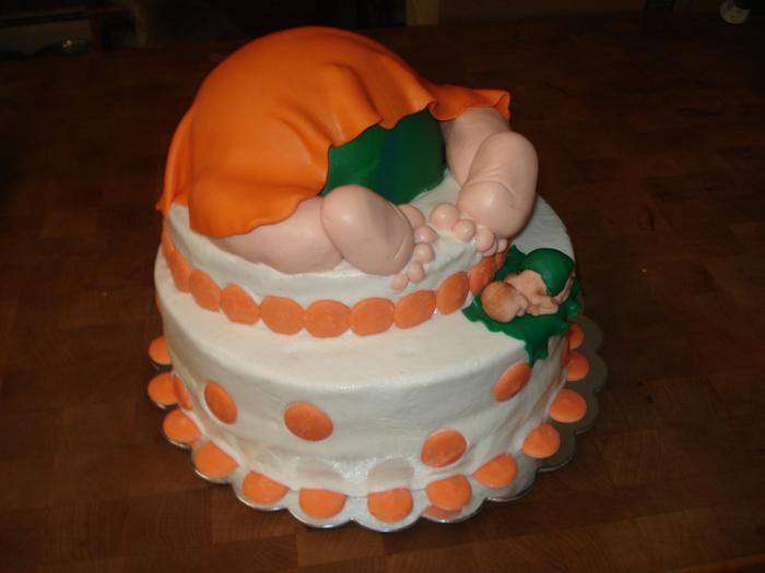 Baby Bum Cake
